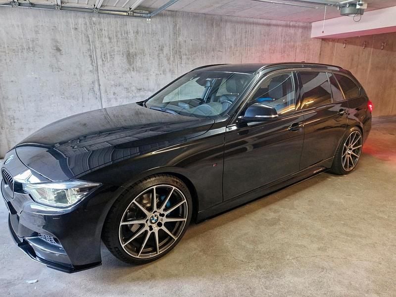 Schwarz Gebraucht 2018 BMW 320 M Sport Kombi | 18.000 € (Guter Preis) - Bild 1/4