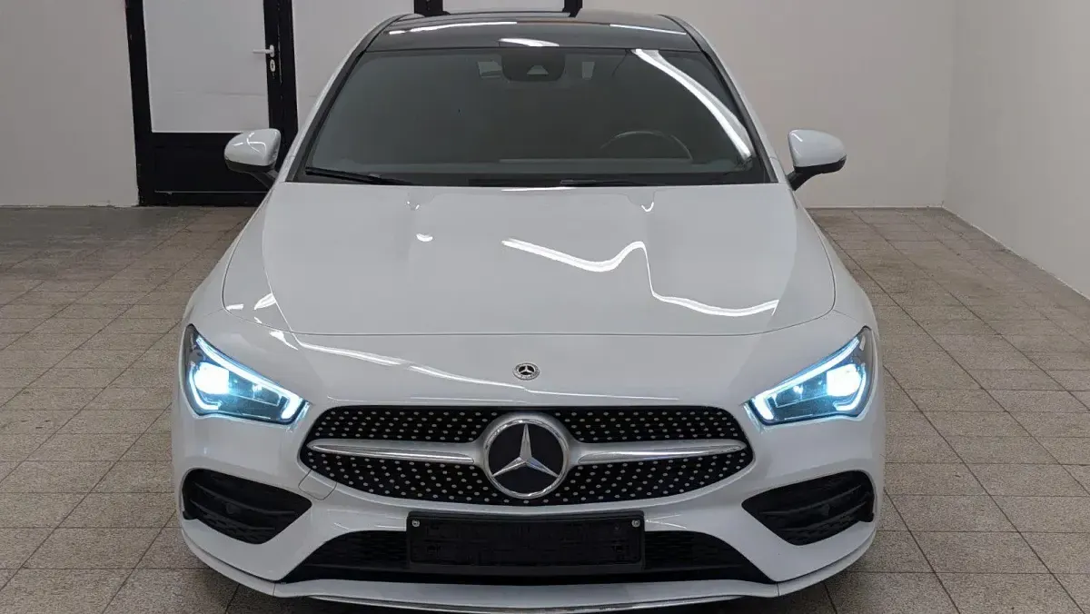 Gebraucht Mercedes CLA220 Premium Plus 190 PS (139 kW) 2021 Weiß Limousine