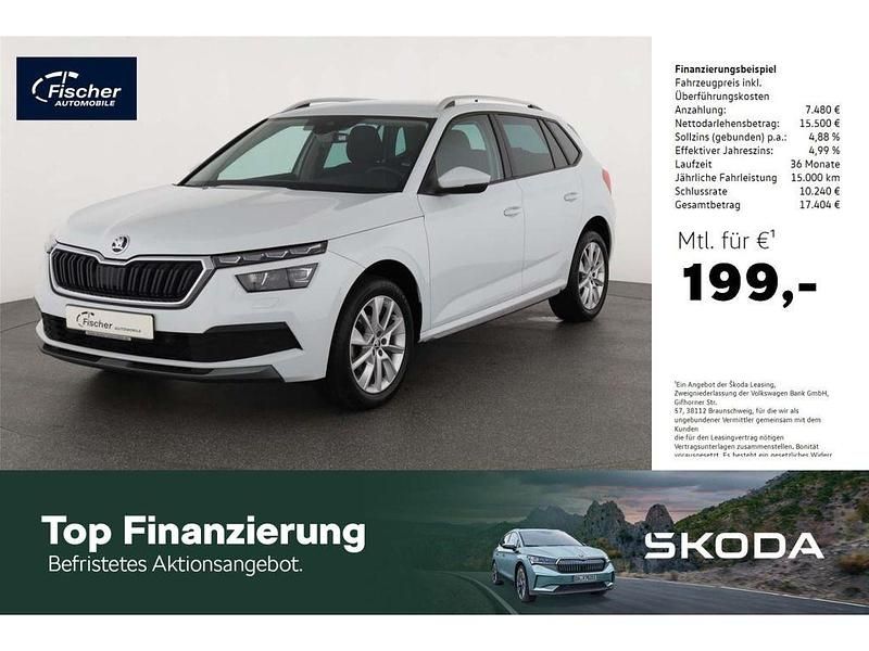 Weiss Gebraucht 2022 Skoda Kamiq Style SUV | 22.980 € (Etwas zu teuer) - Bild 1/4