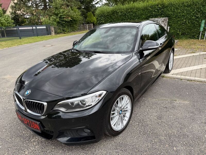 Schwarz Gebraucht 2015 BMW 218 M Sport Coupé | 17.900 € (Guter Preis) - Bild 1/4