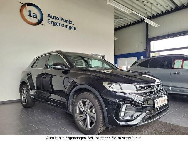 Schwarz Gebraucht 2024 VW T-Roc R-line SUV | 29.950 € (Fairer Preis) - Bild 1/4