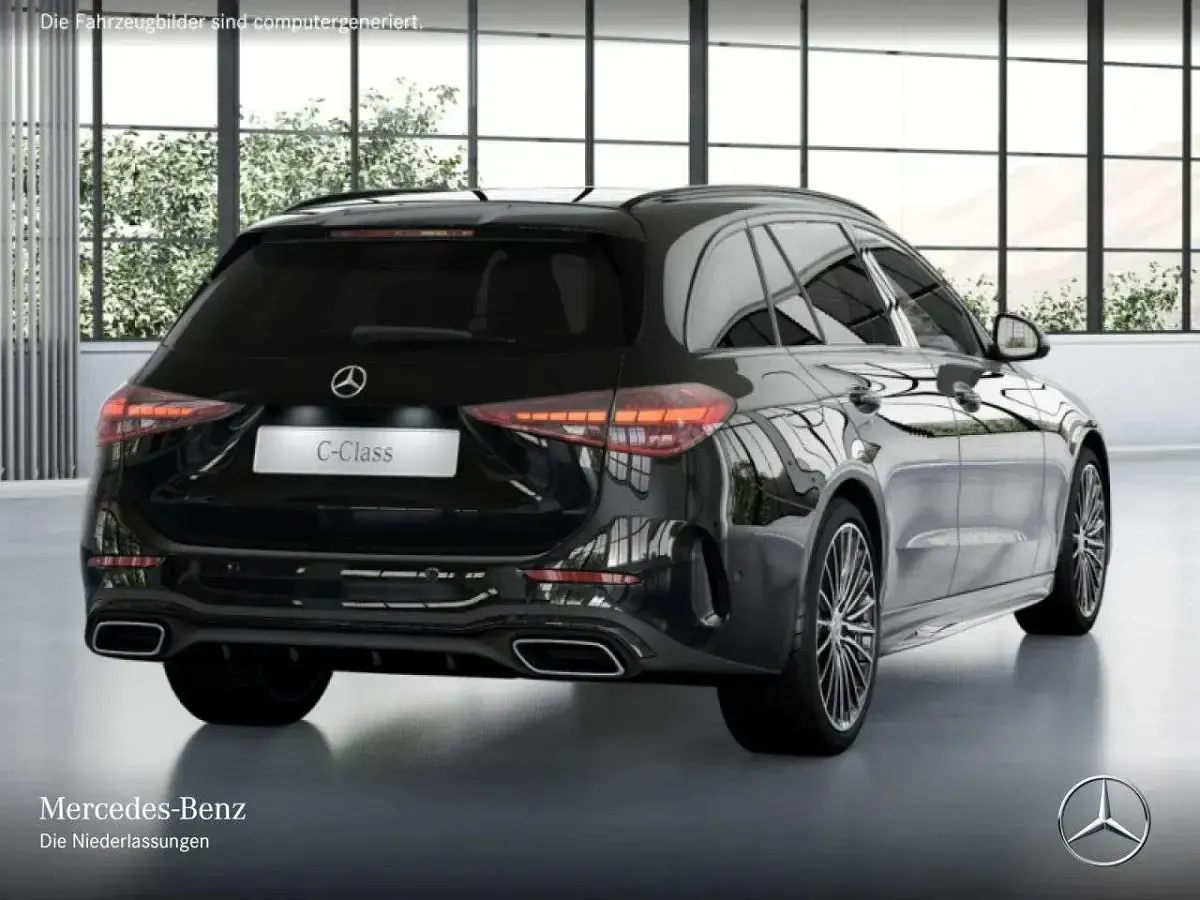 Gebraucht Mercedes C220 AMG 200 PS (147 kW) 2026 Schwarz Limousine