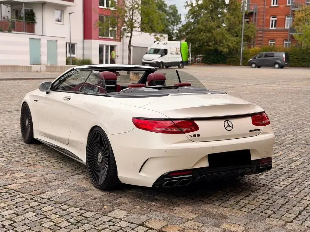 Gebraucht Mercedes S63 AMG AMG 585 PS (430 kW) 2017 Weiß Cabrio