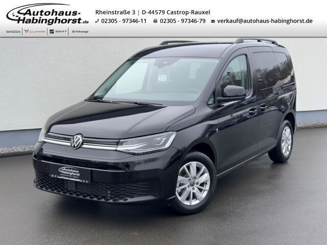 Neu VW Caddy Life 116 PS (85 kW) 2025 Schwarz Van / Kleinbus