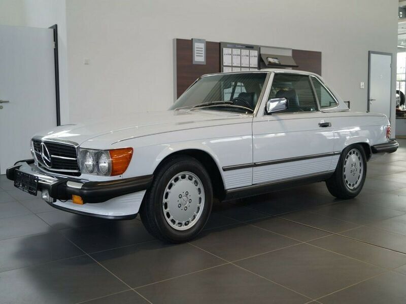Używany Mercedes 560 1986 Biały Kabriolet