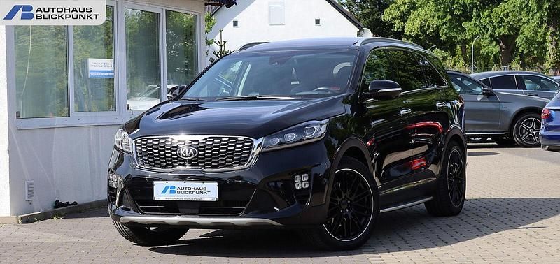 Aurora black pearlef (metallic) Gebraucht 2020 Kia Sorento SUV | 31.480 € (Fairer Preis) - Bild 1/2