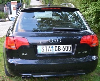 Gebraucht Audi A4 140 PS (102 kW) 2007 Schwarz metallic Kombi