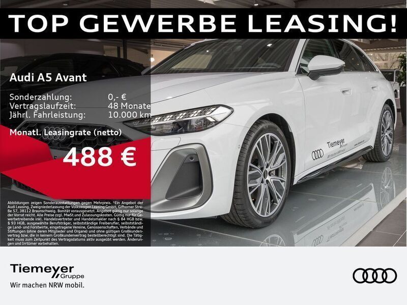 Gletscherweiß metallic Gebraucht 2024 Audi A5 Ambiente Coupé | 50.320 € (Superpreis) - Bild 1/4