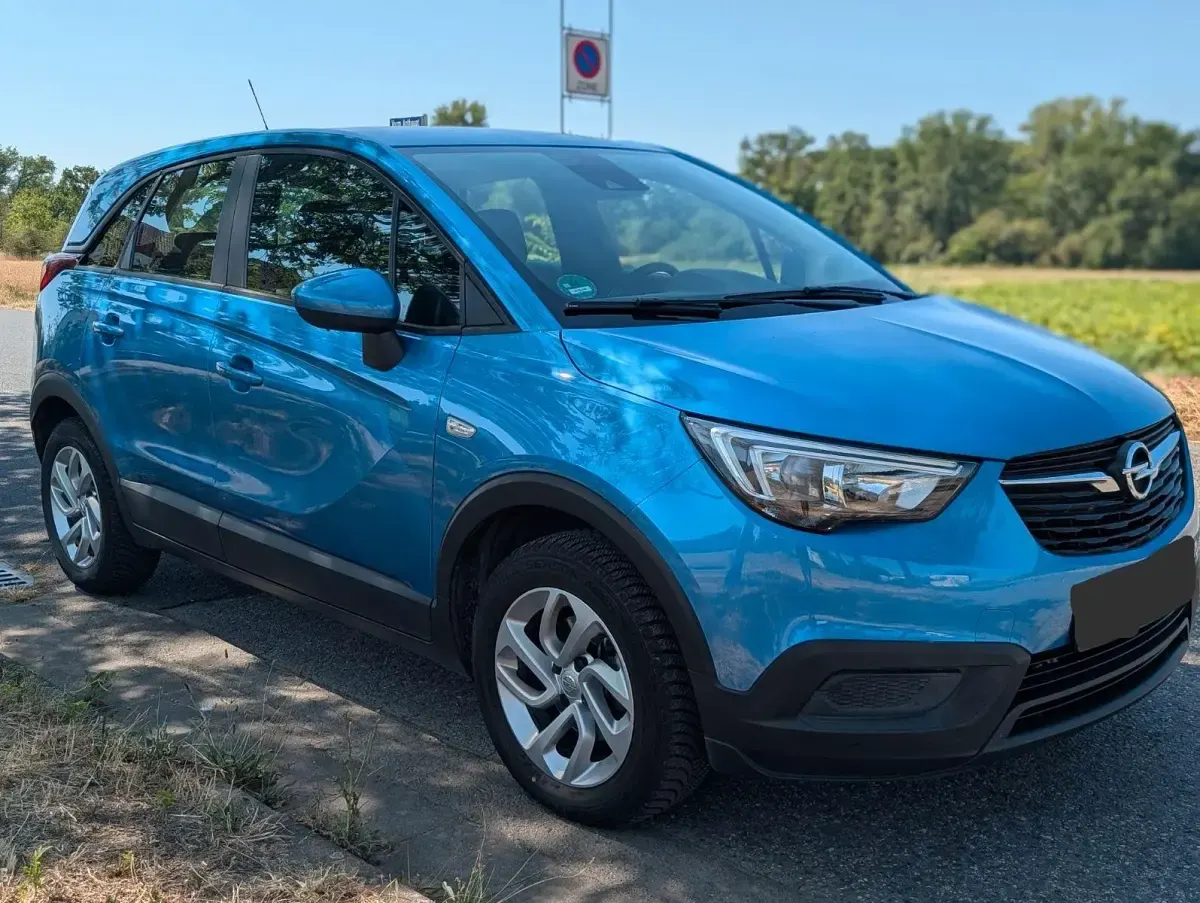 Gebraucht Opel Crossland Edition 110 PS (80 kW) 2018 Blau SUV