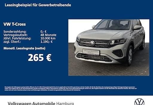 Neu VW T-Cross Life 116 PS (85 kW) 2025 Grau SUV