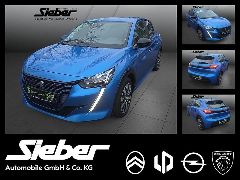Blau Gebraucht 2022 Peugeot e-208 Active Kleinwagen | 14.990 € (Fairer Preis) - Bild 1/4