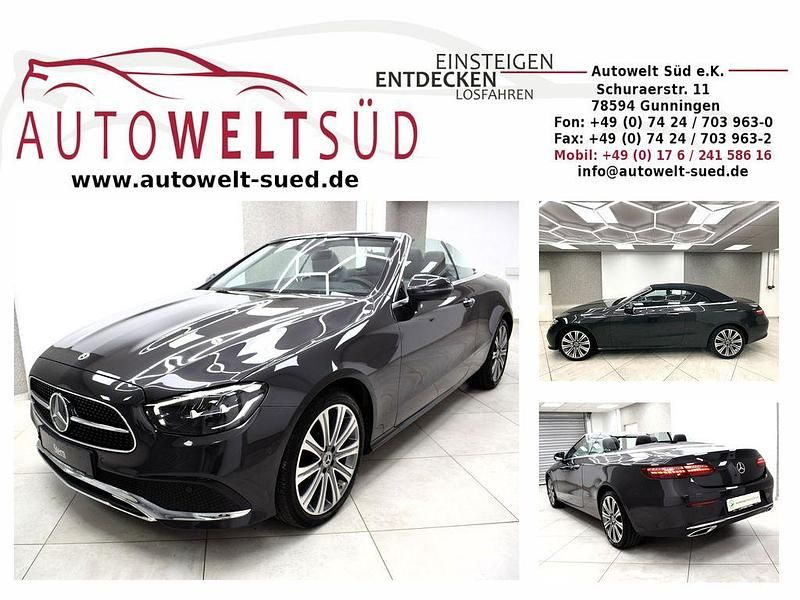 Grau Gebraucht 2022 Mercedes E200 Avantgarde Cabrio | 47.900 € (Fairer Preis) - Bild 1/4
