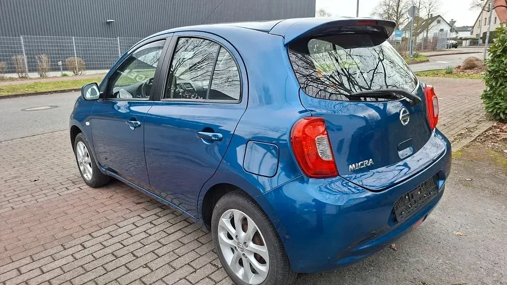 Gebraucht Nissan Micra 73 PS (53 kW) 2017 Blau Kleinwagen