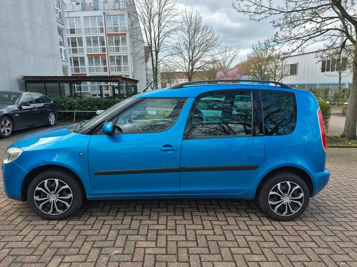 Gebraucht Skoda Roomster 86 PS (63 kW) 2007 Blau Van / Kleinbus