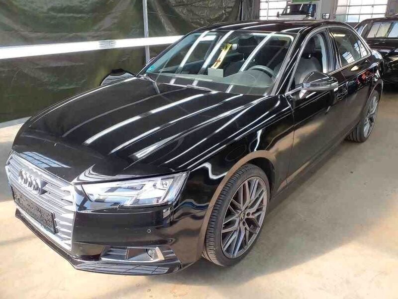 Brillantschwarz Gebraucht 2018 Audi A4 Sport Limousine | 15.990 € (Guter Preis) - Bild 1/4