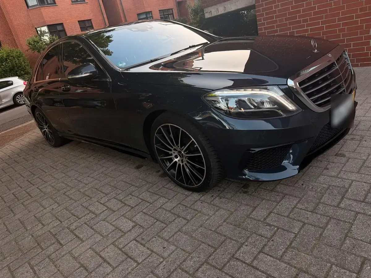 Gebraucht Mercedes S350 2015 Blau Limousine