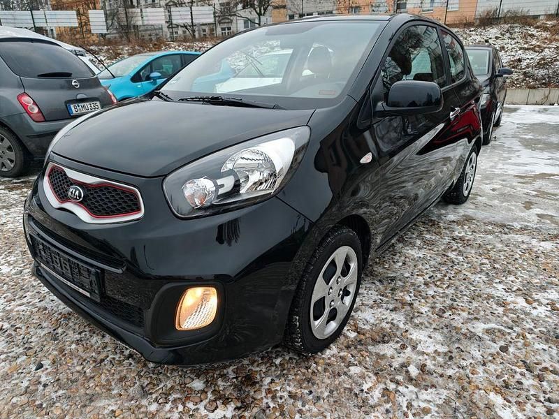 Schwarz Gebraucht 2013 Kia Picanto DREAM-TEAM Edition Kleinwagen | 5.290 € (Superpreis) - Bild 1/4