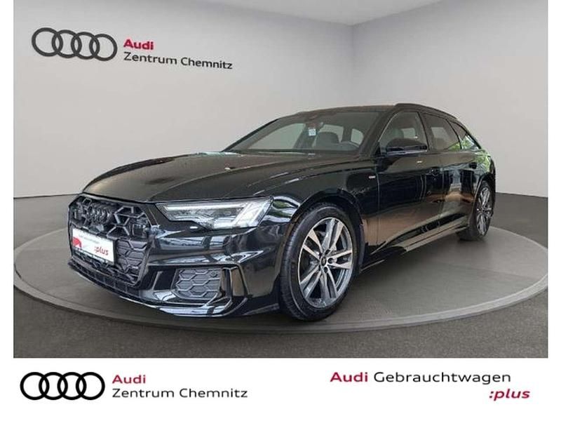 Schwarz Gebraucht 2024 Audi A6 S-Line Kombi | 54.990 € - Bild 1/4