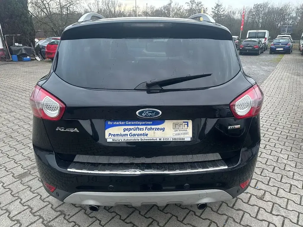 Gebraucht Ford Kuga Titanium 136 PS (100 kW) 2009 Schwarz SUV