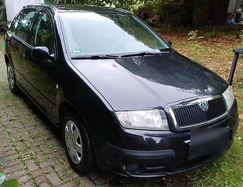 Schwarz Gebraucht 2007 Skoda Fabia Kleinwagen | 600 € (Superpreis) - Bild 1/4