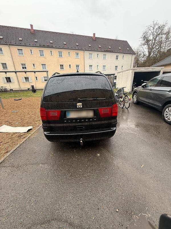 Gebraucht Seat Alhambra 140 PS (102 kW) 2008 Schwarz Van / Kleinbus