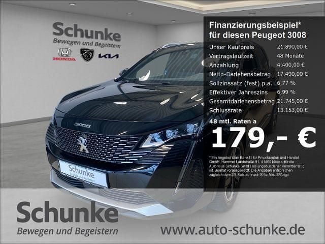 Gebraucht Peugeot 3008 GT 131 PS (96 kW) 2024 Schwarz SUV