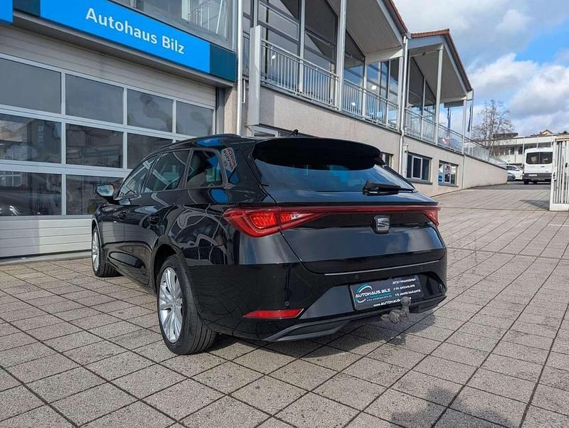 Gebraucht Seat Leon Style 150 PS (110 kW) 2022 Mitternachtsschwarz Kombi