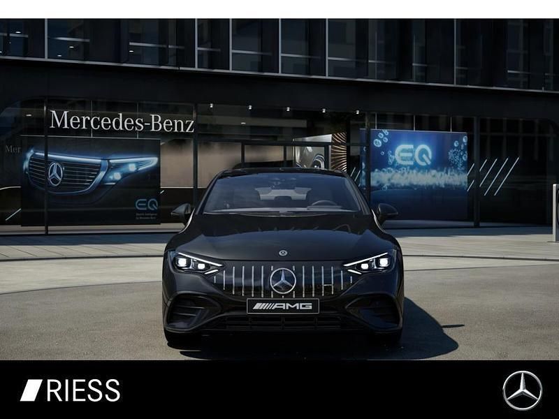 Schwarz Gebraucht 2022 Mercedes EQE AMG 43 AMG Limousine | 53.670 € - Bild 1/4
