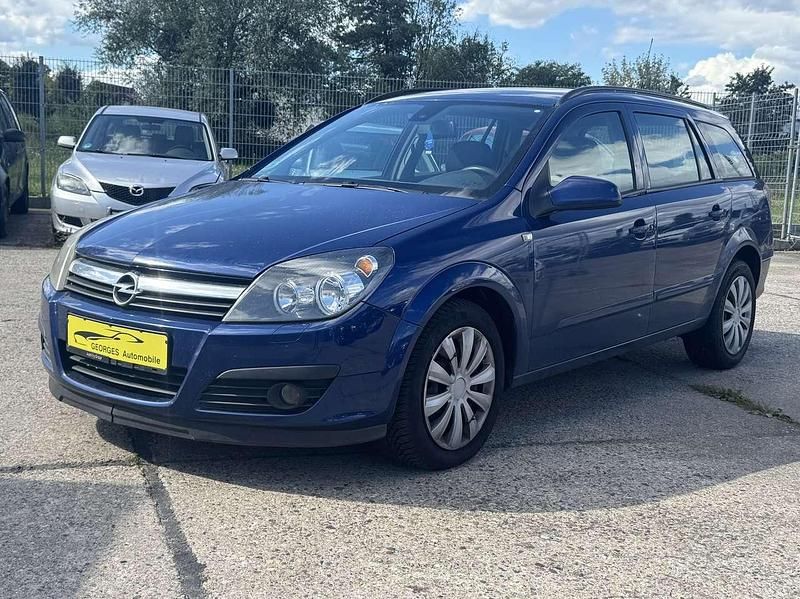 Blau Gebraucht 2007 Opel Astra Edition Kombi | 899 € (Fairer Preis) - Bild 1/4