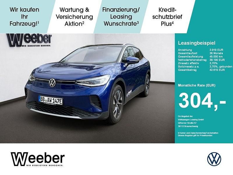 Blau Gebraucht 2025 VW ID.4 Pro SUV | 39.190 € (Superpreis) - Bild 1/4