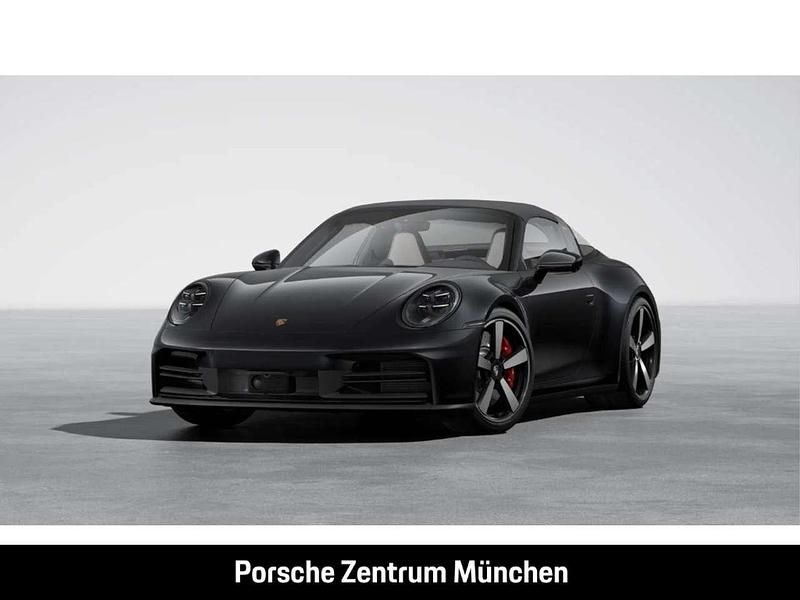 Tiefschwarzmetallic Neu 2025 Porsche 911 Targa 4S Cabrio | 209.359 € (Teuer) - Bild 1/4