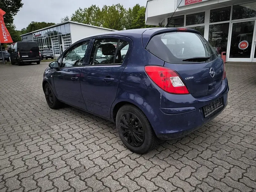 Gebraucht Opel Corsa Edition 80 PS (58 kW) 2009 Blau Kleinwagen