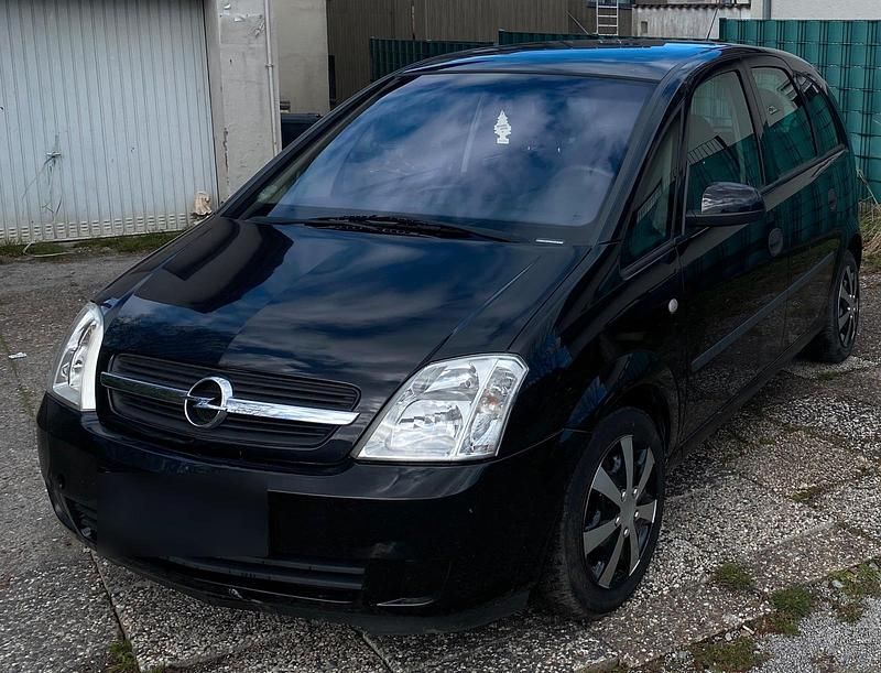 Gebraucht Opel Meriva 101 PS (74 kW) 2004 Schwarz Van / Kleinbus