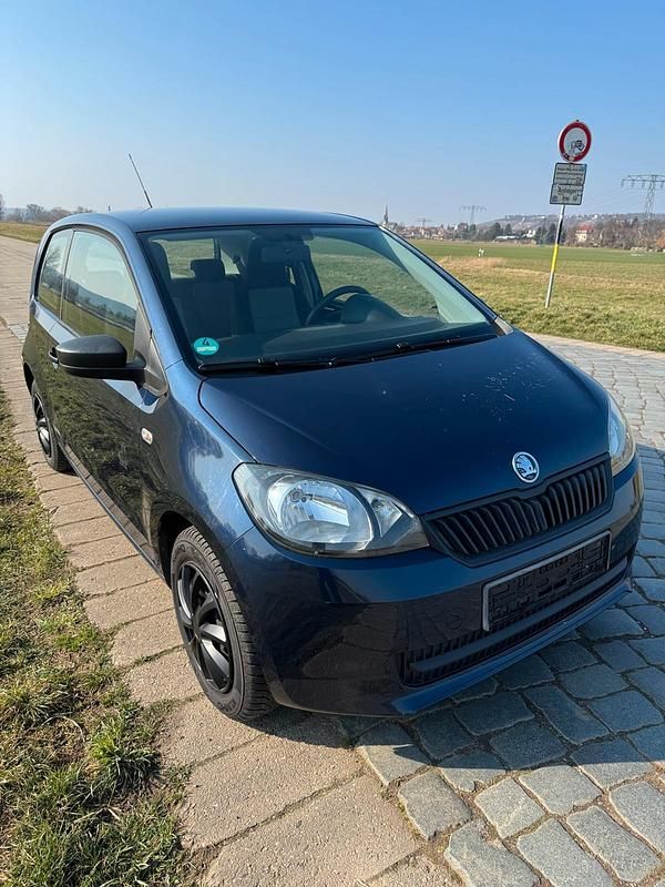 Gebraucht Skoda Citigo 60 PS (44 kW) 2012 Blau Kleinwagen