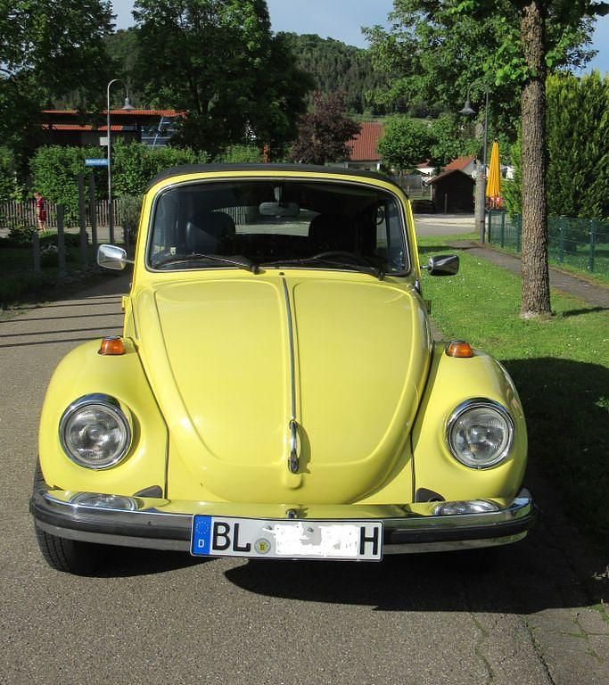 Gebraucht VW Käfer Karmann 68 PS (50 kW) 1979 Gelb Cabrio