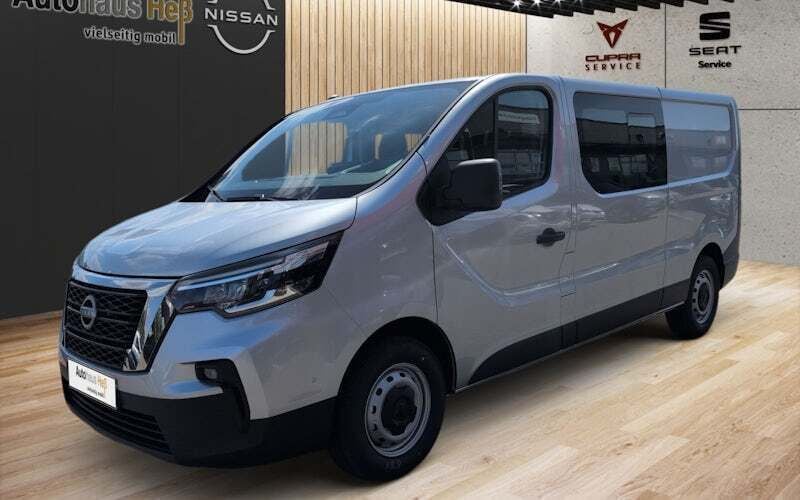 Silber Neu 2025 Nissan Primastar N-Connecta Van / Kleinbus | 39.990 € (Fairer Preis) - Bild 1/4