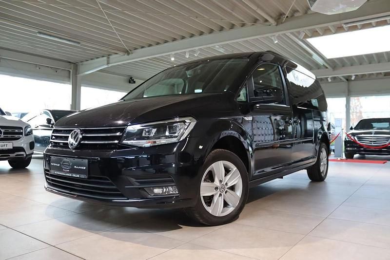 Schwarz Gebraucht 2019 VW Caddy Maxi Comfortline Van / Kleinbus | 22.790 € (Etwas zu teuer) - Bild 1/4