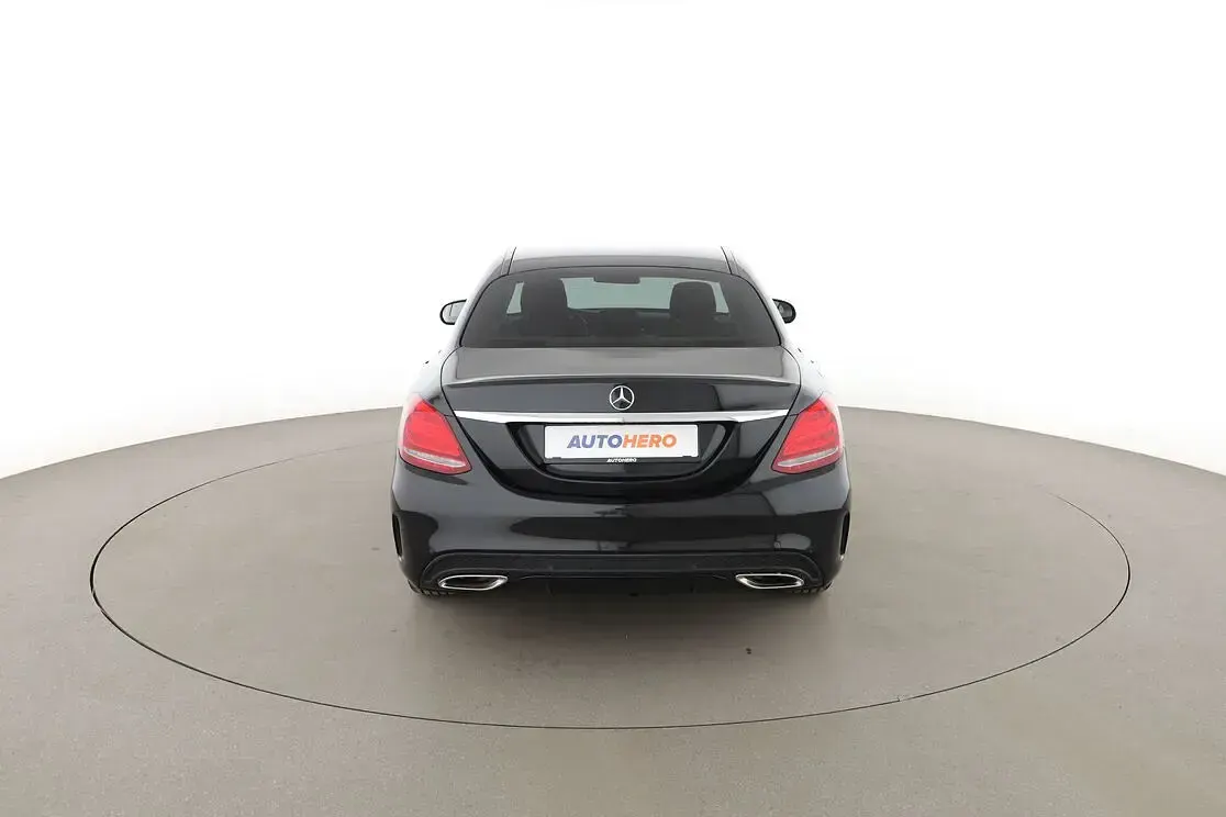 Gebraucht Mercedes C250 AMG line 211 PS (155 kW) 2018 Schwarz Limousine