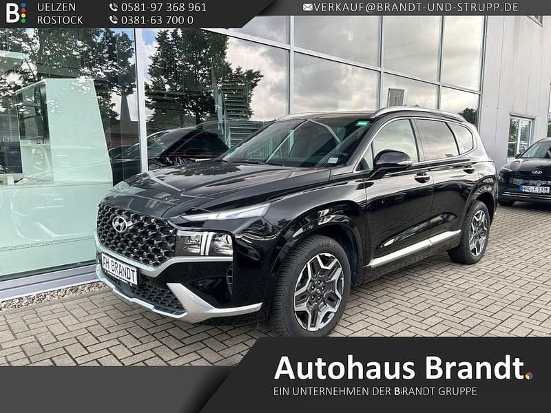 Schwarz Gebraucht 2024 Hyundai Santa Fe Signature SUV | 41.490 € (Fairer Preis) - Bild 1/4