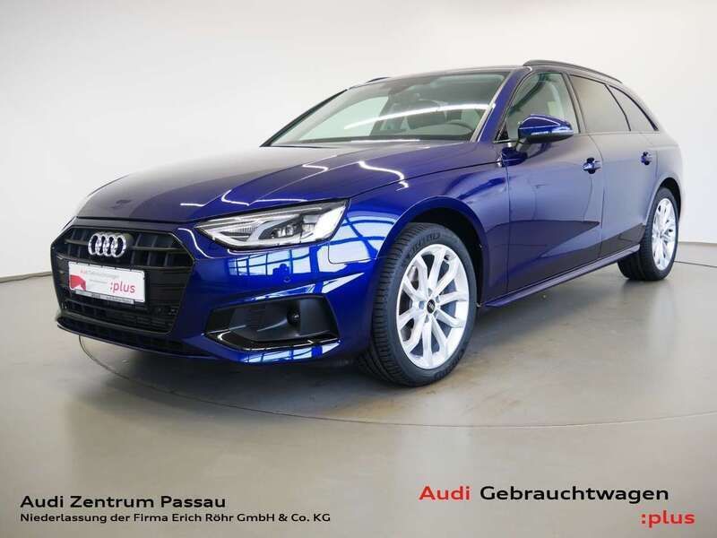 Navarrablau metallic Gebraucht 2023 Audi A4 Advanced Plus Kombi | 33.980 € (Fairer Preis) - Bild 1/4