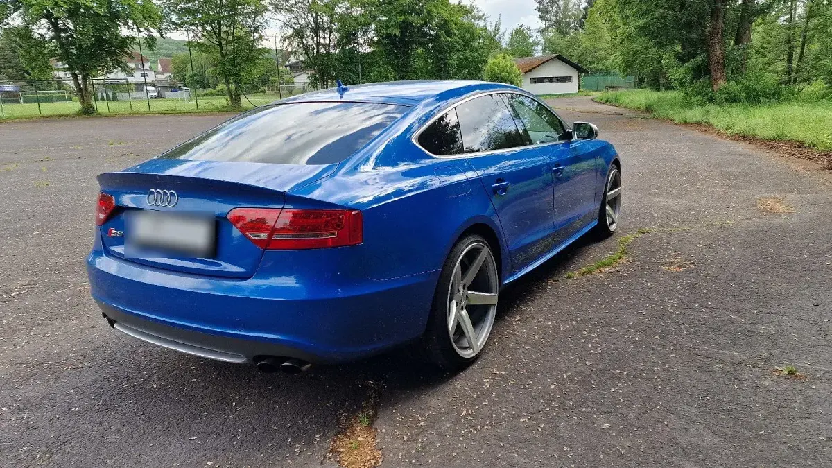 Gebraucht Audi S5 Cabriolet Design 333 PS (244 kW) 2011 Blau Coupé