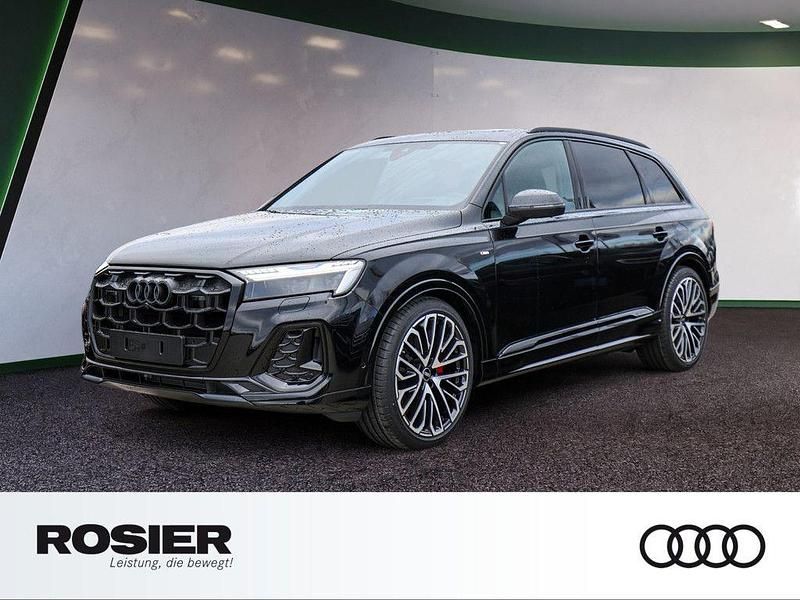 Schwarz / mythosschwarz Neu 2025 Audi Q7 S-Line SUV | 99.950 € (Etwas zu teuer) - Bild 1/4