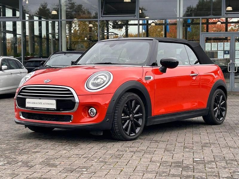 Solaris orange (metallic) Gebraucht 2019 Mini Cooper Cabriolet Chili Cabrio | 21.870 € (Fairer Preis) - Bild 1/4