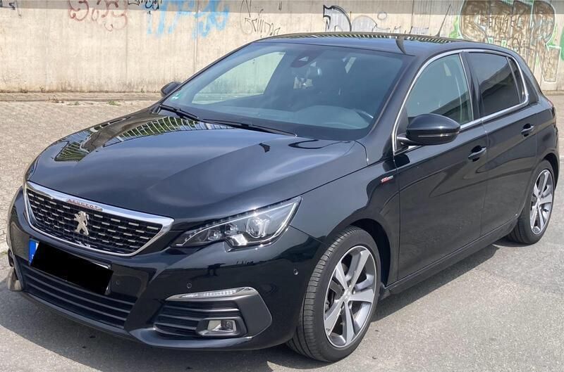 Schwarz Gebraucht 2020 Peugeot 308 Allure Limousine | 17.990 € (Teuer) - Bild 1/4
