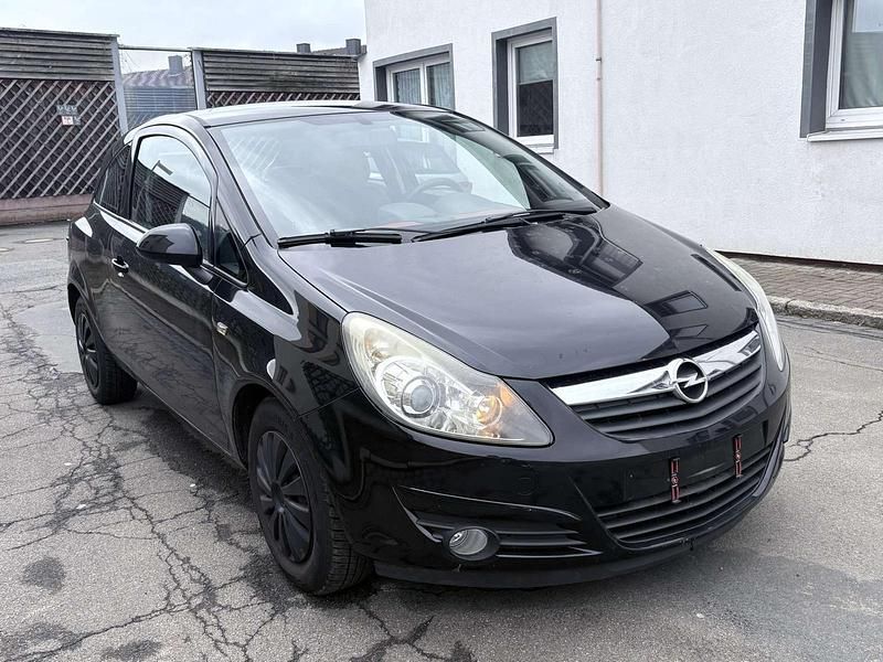 Gebraucht Opel Corsa 80 PS (58 kW) 2008 Schwarz Kleinwagen