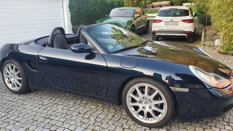 Blau Gebraucht 1999 Porsche Boxster Cabrio | 16.700 € (Fairer Preis) - Bild 1/4