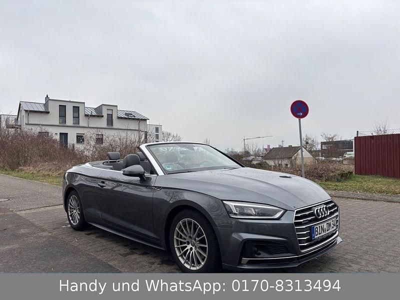 Gebraucht Audi A5 Cabriolet S-Line 218 PS (160 kW) 2018 Daytonagrau perleffekt Cabrio