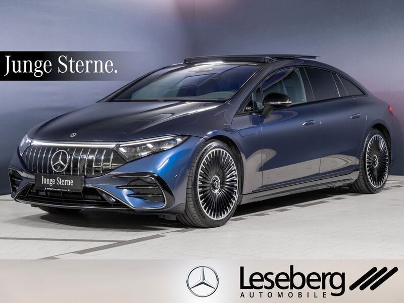 Sodalithblau Gebraucht 2024 Mercedes EQS 53 AMG AMG Limousine | 103.600 € (Teuer) - Bild 1/4