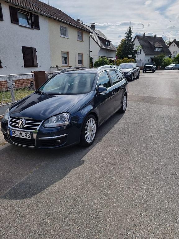 Blau Gebraucht 2009 VW Golf VI Sportline Kombi | 2.950 € (Guter Preis) - Bild 1/4