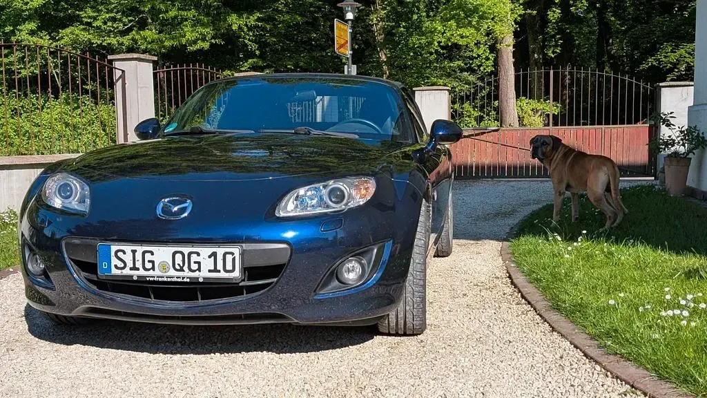 Gebraucht Mazda MX5 Center-Line 160 PS (117 kW) 2012 Blau Cabrio